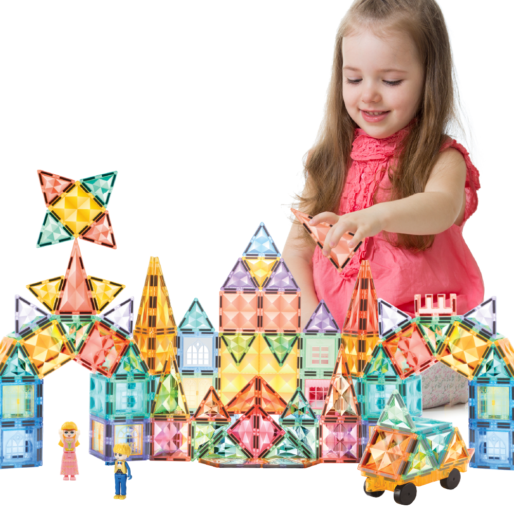 Sparkle Party Magnetic Tiles